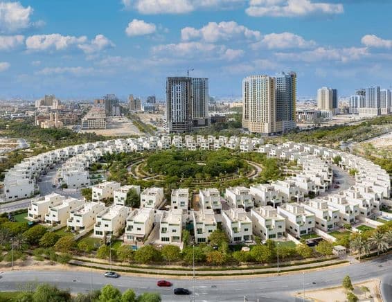 جمیرا ویلیج سرکل کا منظر