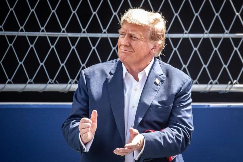 ڈونلڈ ٹرمپ فلوریڈا میں