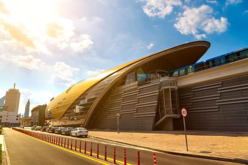 دبئی میٹرو اسٹیشن