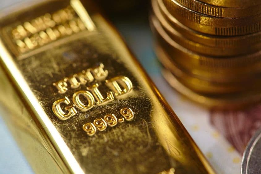 999.9 خالصیت کے ساتھ سرمایہ کاری سونا۔