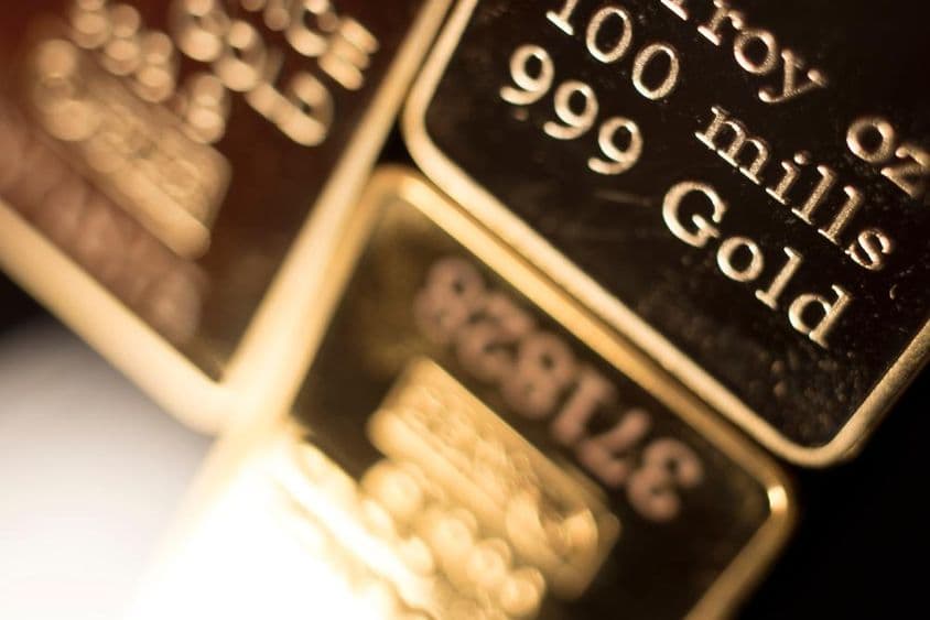 خالص سونا 999.9 ایک اونس بغیر مطبوعہ قیمتی دھات