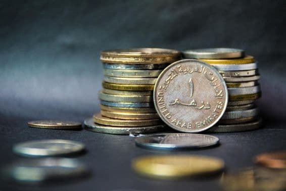 متحدہ عرب امارات میں سکے۔