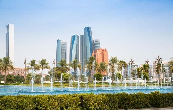 متحدہ عرب امارات، ابو ظہبی کا کاروباری اور رہائشی مرکز۔