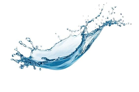 بہتا ہوا پانی کا چھینٹا