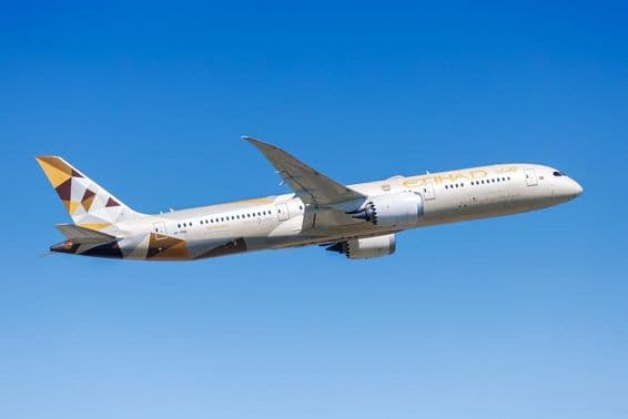اتحاد بوئنگ 787-9 ڈریم لائنر طیارہ