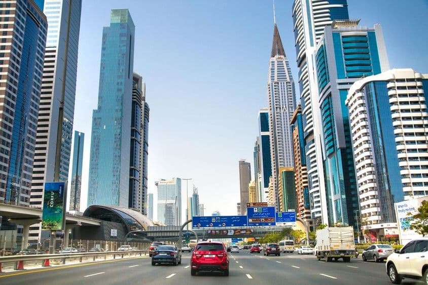 شیخ زاید روڈ دبئی