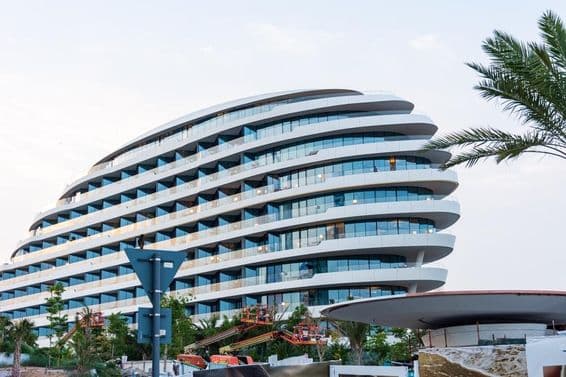 دبئی جمیراہ مرسا العرب ہوٹل۔