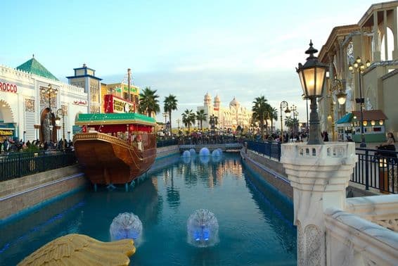 شام کے اوقات میں دبئی کا گلوبل ولیج دیکھیں