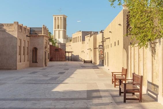 دبئی کا پرانا ضلع۔