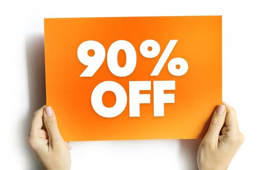 ایک جگہ جہاں ۹۰٪ تک رعایتوں کی فراہمی کی گئی ہے۔