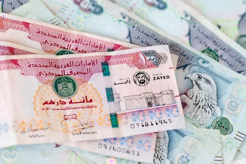 متحدہ عرب امارات درہم، کاغذی نوٹ