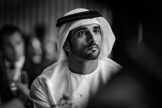 شیخ حمدان بن محمد بن راشد المکتوم دبئی کے ولی عہد۔