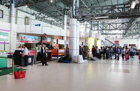 کھٹمنڈو، نیپال تریبولن انٹرنیشنل ایئرپورٹ، ملکی ٹرمینل۔