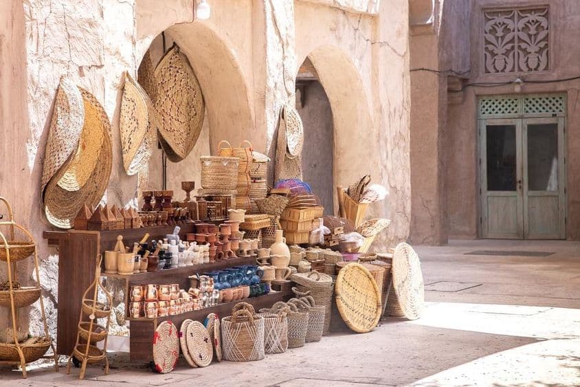 السيف ہیریٹیج سوق، عربی بازار، دبئی دیرہ۔