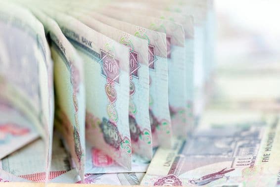 متحدہ عرب امارات کا درہم، کاغذی کرنسی۔