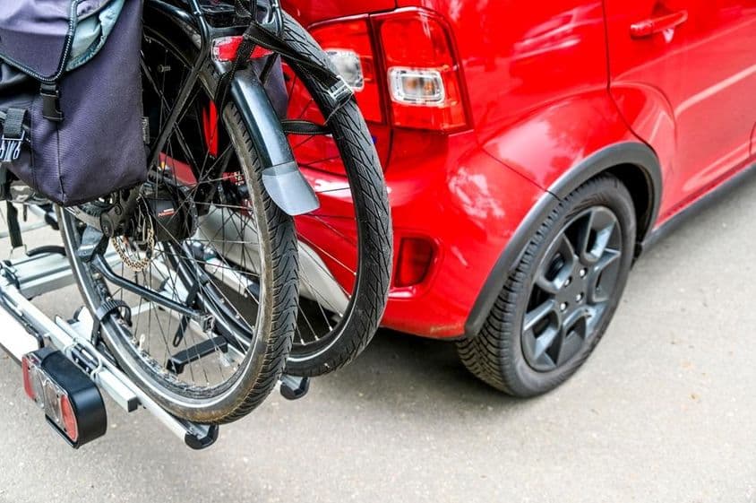 ایک بائیسکل کیریئر، ایک ہچ بائیک ریک۔