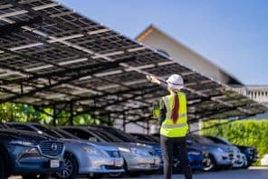 سولر پینلز سے شید کیے جانے اور مستدیم توانائی فراہم کرنا۔