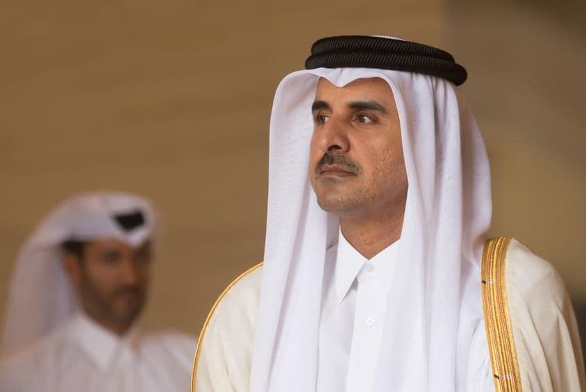 قطر شیخ تمیم بن حمد آل ثانی۔