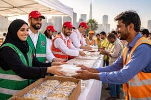 دبئی میں کمیونٹی تعاون