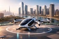 شارجہ فضائی ٹیکسی: ورٹی پورٹ پر eVTOL