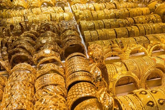 دبئی گولڈ سوق، متحدہ عرب امارات۔