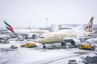 موسمی طوفان کی فضائی افراتفری