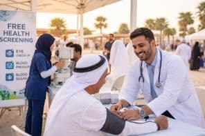 افطار سے قبل مفت معائنے