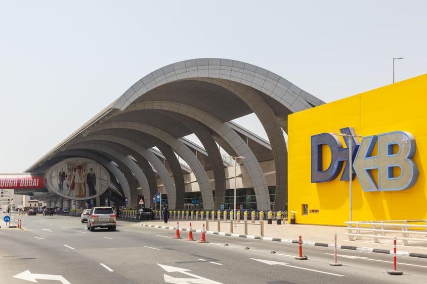 دبئی ایئرپورٹ پر DXB ٹرمینل ۳