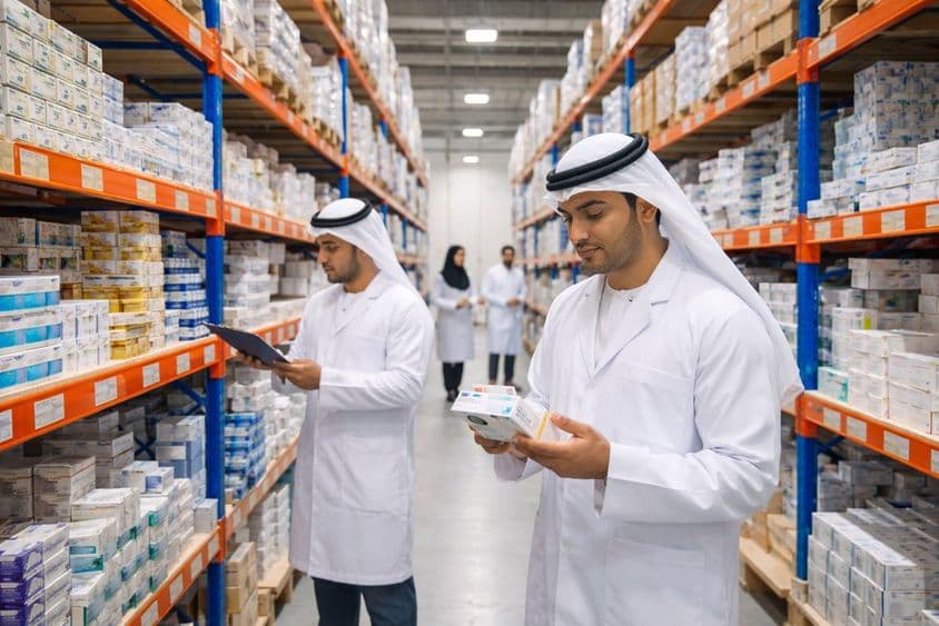 یو اے ای دواسازی ذخیرہ گودام