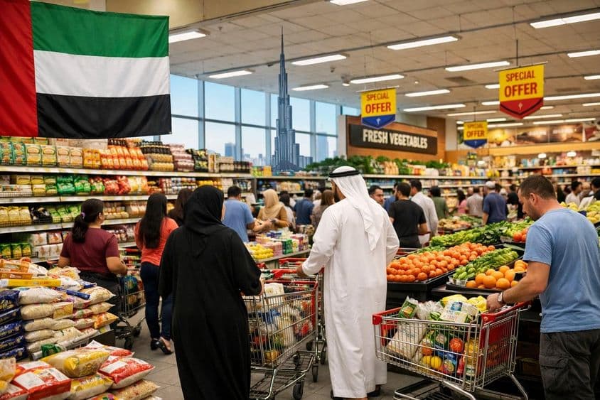 دبئی میں مستحکم خوراک کی فراہمی
