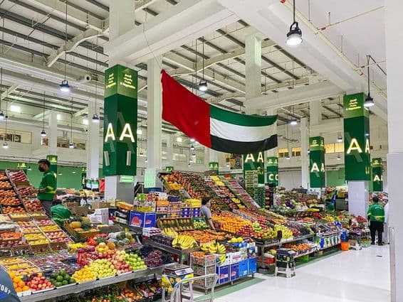 دبئی میں سبزیوں کا بازار