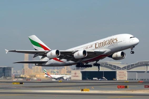 ایمریٹس ایئرلائنز ایئربس A380 پسنجر جیٹ