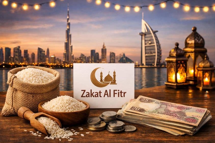 دبئی کی روشنیوں میں رمضان کے دوران عطیات