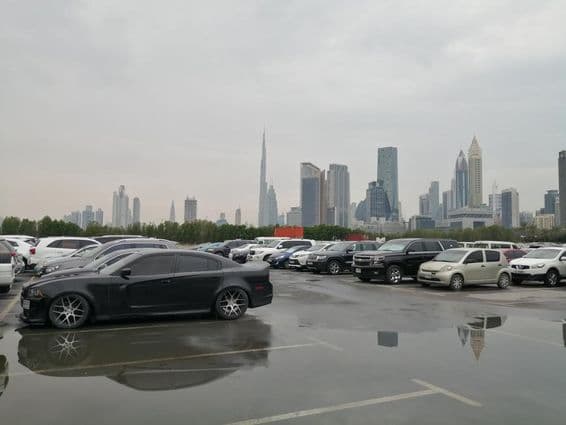 دبئی میں نایاب شدید بارش