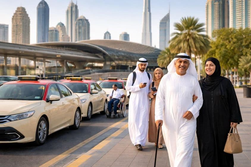 دبئی کے مکینوں کے لئے رعایتی نقل و حمل