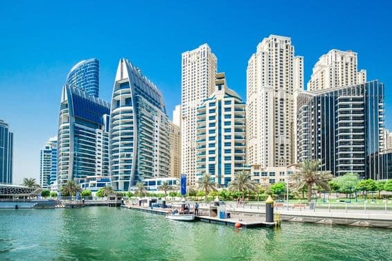 دبئی مرینا، لا ریسیڈنسی ڈیل مار بلڈنگ، اسپارکل ٹاورز