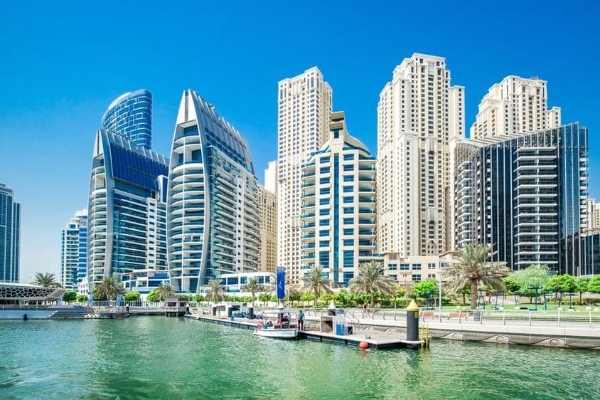 دبئی مرینا، لا ریسیڈنسی ڈیل مار بلڈنگ، اسپارکل ٹاورز