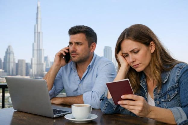 دبئی سے غیر یقینی واپسی