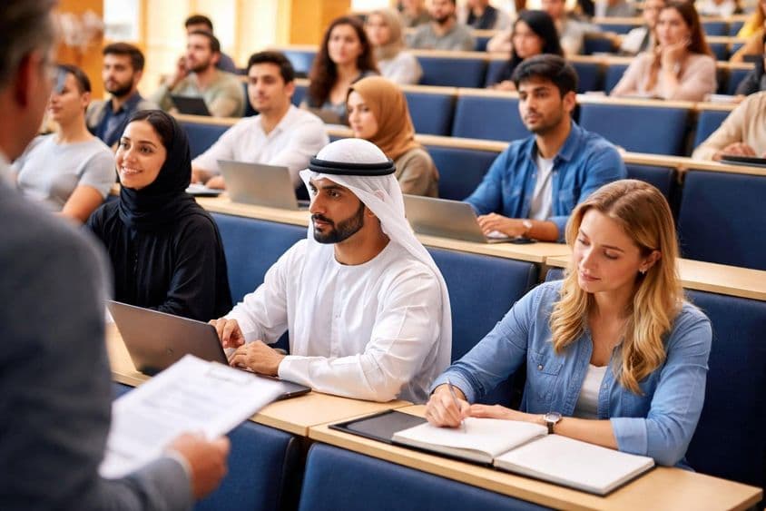 دبئی میں یونیورسٹی کی زندگی
