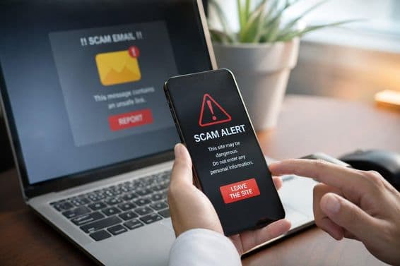 آن لائن فراڈ کی وارننگ