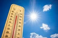 گرمی کی شدت کے ساتھ تھرمامیٹر