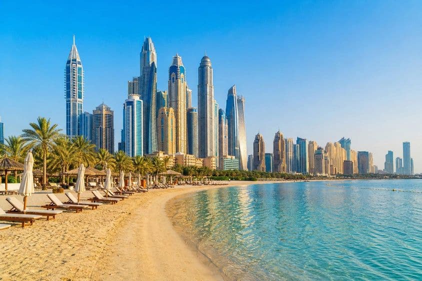 دبئی میں کام اور آرام
